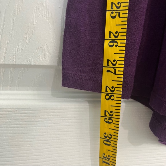 Style & Co. Purple Velvet Floral Paisley Women's Plus Blouse Top Shirt Tunic - Picture 6 of 10